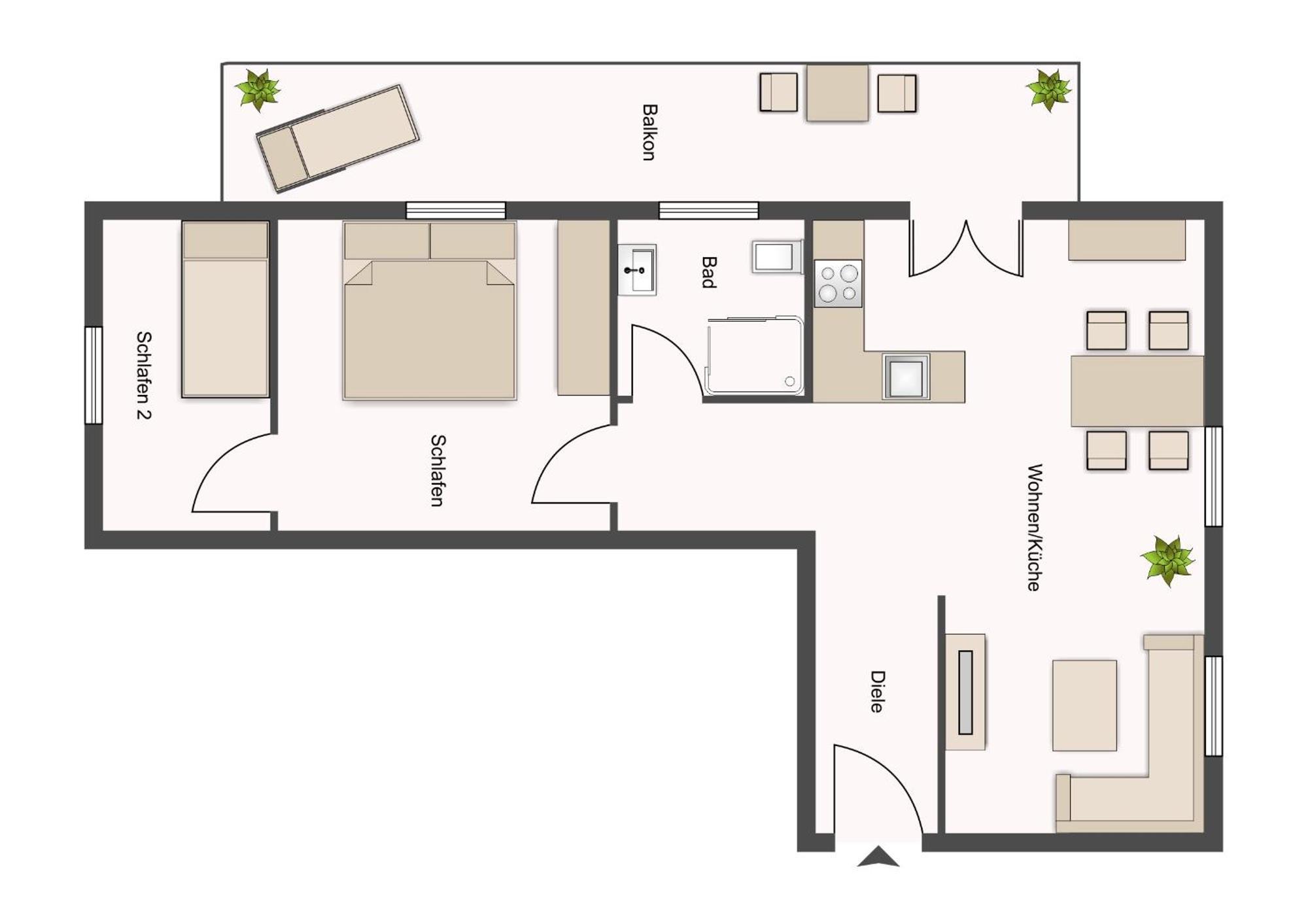 Apartment Gaestehaus Zum Thoma Kreuth